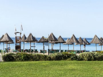 Het strand van Hotel en Residence Cormoran - Zuid Sardinie